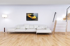 Ferrari F8 Spider Supercar Wall Art Giclee Canvas Print Photo (#580)
