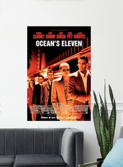 Ocean’s Eleven Movie Poster Print 12×18 16×24 Art Home Theater Decor