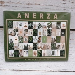 Anerza 70pc Aesthetic Print Set Collage Kit 4×6 Pictures Cards for Decorating