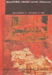 ROBERT RAUSCHENBERG ROCI: Venezuela SIGNED 34.5″ x 24″ Offset Lithograph 1985 Po