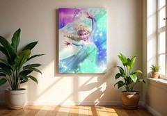 Elsa Poster or Canvas – Elsa Frozen Movie Wall Art