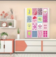 70 Pcs Danish Pastel Wall Collage Kit Aesthetic Pictures;Quirky Decor