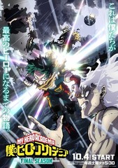 11.69×16.54 My Hero Academia Poster Final Season 8 Key Visual 2025
