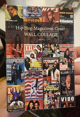 Retro Hip Hop Rappers Wall Collage Kit Prints for Bed Room Decor, 4×6 Inch 60pcs
