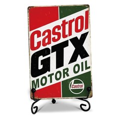 Vintage Gas Tin Signs Retro Oil Metal Signs for Garage Man Cave Bar Wall Decor 5
