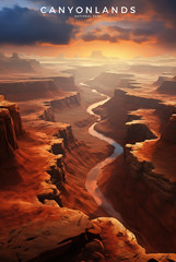 Canyonlands National Park Poster Premium Photo Print Wall Art 4 Sizes #2