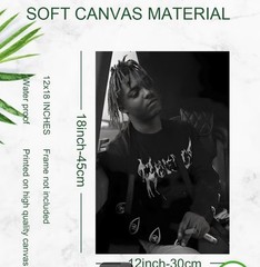 Juice WRLD Wall Art Poster Canvas Print Picture 12×18 Inch