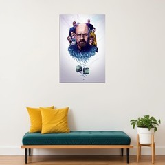 612423 Breaking Bad Movie Sticker Classic American Series Wall Print Poster