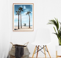 Beach Ocean Relaxing Wall Art Poster Print BA250-93_0