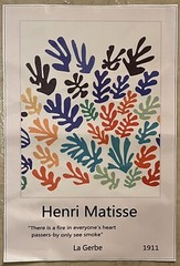La Gerbe by Henri Matisse 1911 ✅ Canvas Poster Print Wall Art ✅ Quote ✅ 12×18 in