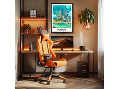 Naboo – Star Wars Movie Poster, Star Wars Fan Art, Gamer Decor