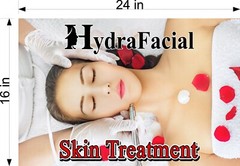 Salon 29 Photo-Realistic Paper Poster Non-Laminate Facial Treatment horizontal