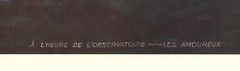 MAN RAY Lips 21.25″ x 36.75″ Poster 1966 Surrealism Red, Gray