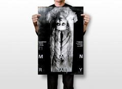 Man Ray Swiss Photo Expo Zurich 1988 Vintage Wall Art Home Decor – POSTER 20×30