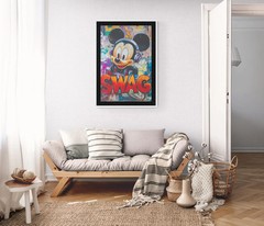 Pop Art Mickey Mouse Poster: Urban Street Art Print (US SELLER) 24″x36″