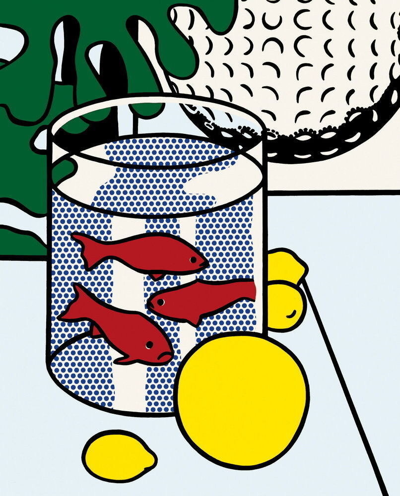 64774 Roy Lichtenstein Untitled Giclee Wall Decor Print Poster