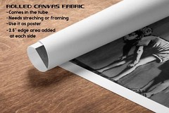 Banksy Lady Shower Peeping Boys Street Art Canvas Print – Ready to Hang Decor