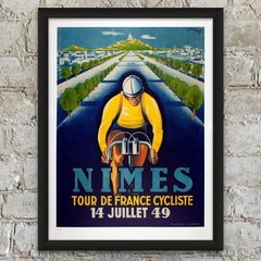 Vintage Cycling Poster Art Series -Set of 5, Tour de France, World Championships