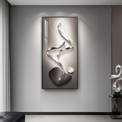 Large Modern Abstract Vertical Wall Art for Living Room 30×60 Inch