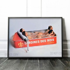 Sardines of the Kings | Sardines des Rois a l’Huile Premium Art Print