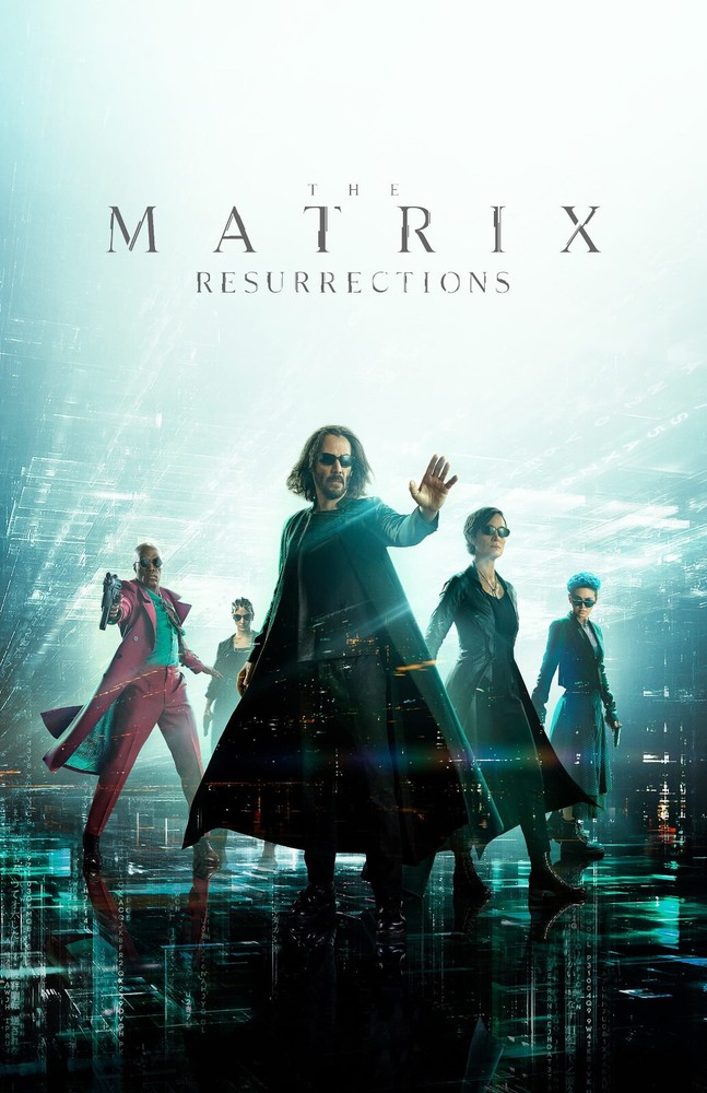 BB4212 The Matrix Resurrections Film 2021 Group Movie Poster 11×17