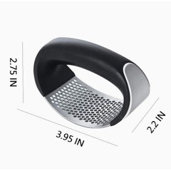 High Quality Home Kitchen Accessories Tools StainlessGinger Crusher Garlic Press