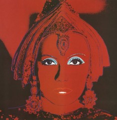 ANDY WARHOL Myths: The Star (Greta Garbo) 15.75″ x 12.25″ Poster 1989 Pop Art