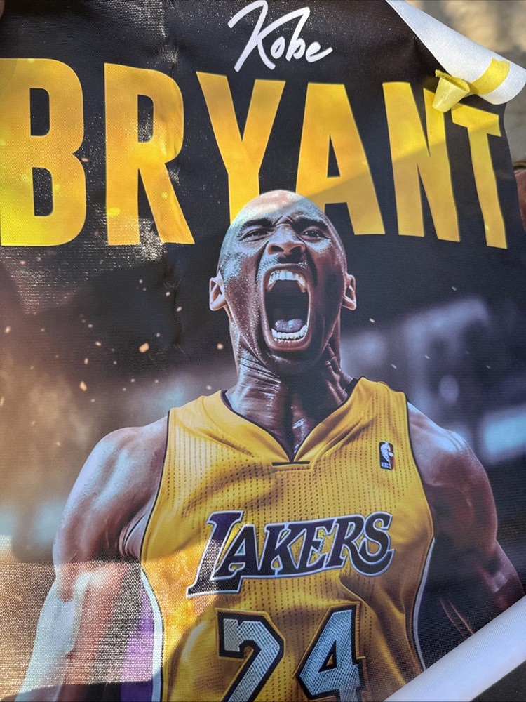 Canvas Poster Print Unframed 12×18 Inches Basketball Kobe