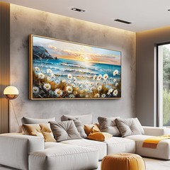 Wall Decor For Living Room Large Canvas Wall Art Flowers Farmhouse Bedroom Wa…