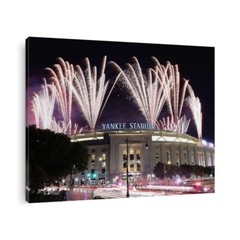 Yankee Stadium canvas wall art 8×12-Built-in hook-FREE SHIPPING