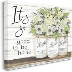‘Charming Phrase Floral Bouquet ‘, Canvas Art, 40 X 30 Inches, Easy to Hang and