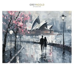 Romantic Sydney Harbor Art Poster Wall Art Print pick size A4/A3/A2/90x60cm