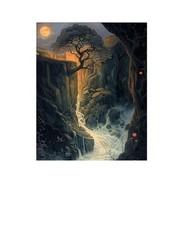16×20 Canyon Walls Landscape Canvas Print Wall Art