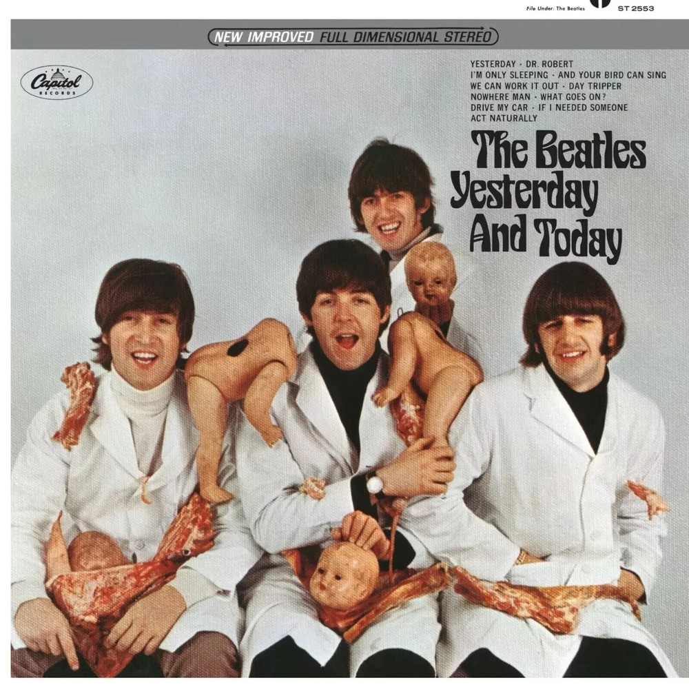 The BEATLES Yesterday and Today Music Album Cover Poster Print 12 x 12