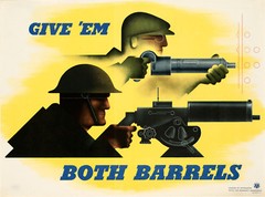 Enlistment Poster WWII Military Recruitment Military Propaganda World War Print