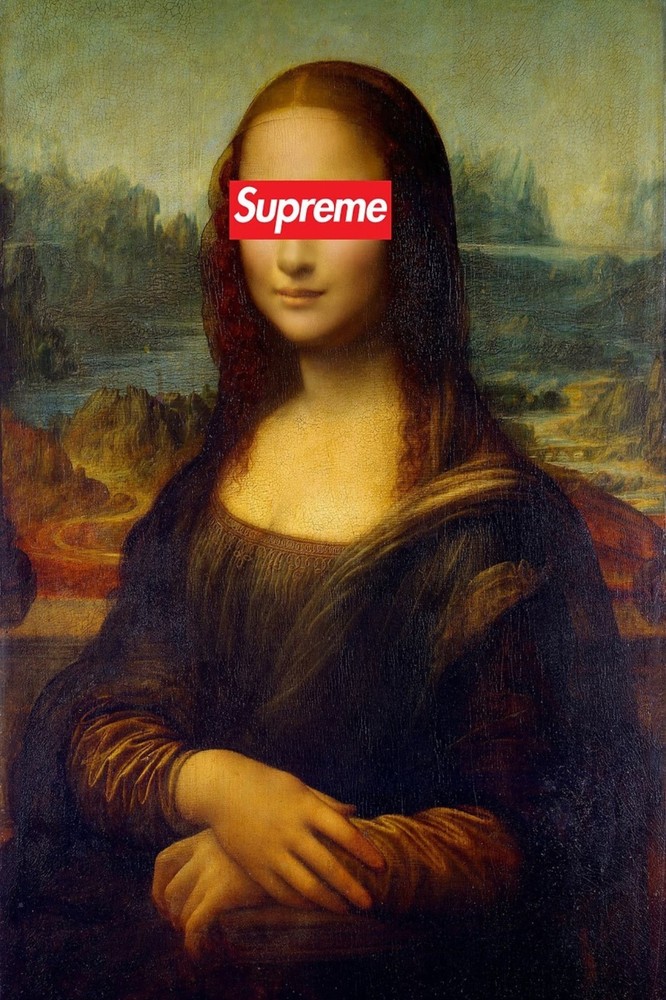Funny Mona Lisa Parody Poster Print Hypebeast Street Art Decor Graffiti Noframe