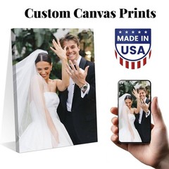 Custom Canvas Printing HD Print Photo Picture on Canvas Art Framed-Made in USA