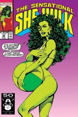 Sensational She Hulk 12 Comic Book Cover GLOSSY Poster print 16″x24″ home decor