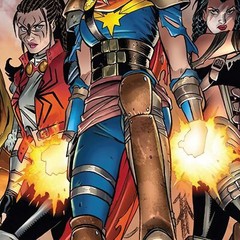 Captain Marvel Poster Canvas Avengers Marvel Comic Book Art Print #580