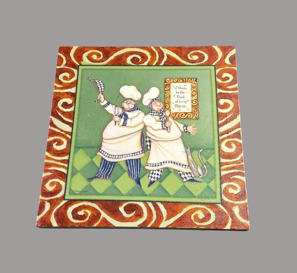 Chef Music Canvas Wall Art by 10 x 10 Art Decor