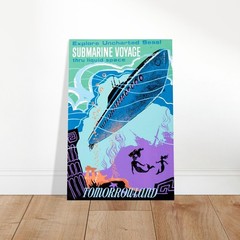 DISNEY – SUBMARINE VOYAGE – TOMORROWLAND ATTRACTION POSTER