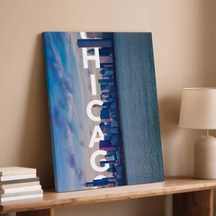 Chicago Skyline Cityscape Canvas Wall Art Print Modern Urban Architecture Home