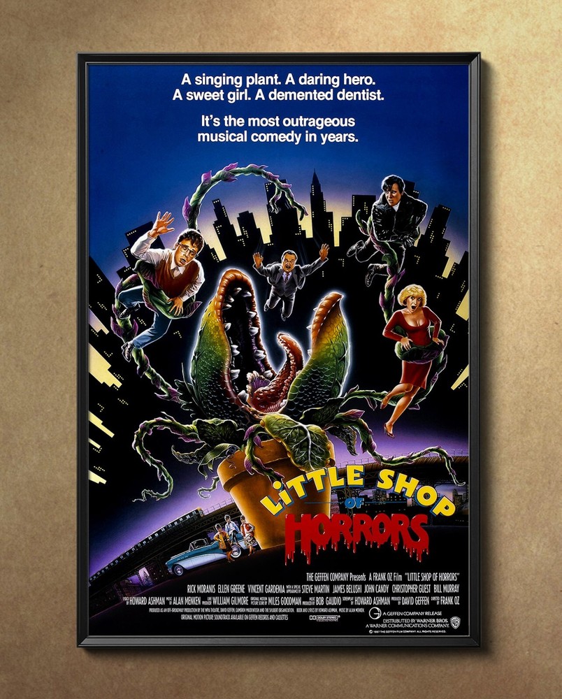 Little Shop Of Horrors 1986 Movie Poster 24″x36″ Glossy Unframed 8630
