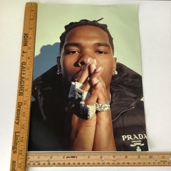 Lil Baby Rapper Poster Print Billboard Magazines 2021 Power Player Cover 14×10
