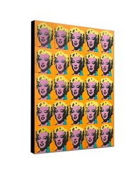 Marilyn Monroe Diptych Canvas Prints Set of 2, Large Modern Pop Art, Hollywood