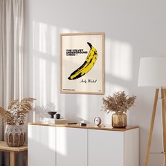 Velvet Underground & Nico Banana Poster Andy Warhol Pop Art Print Decor