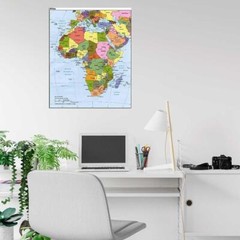 64202 Africa Map Wall Decor Print Poster
