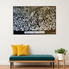284249 Howard Teman Rock N Roll Theatre PRINT POSTER