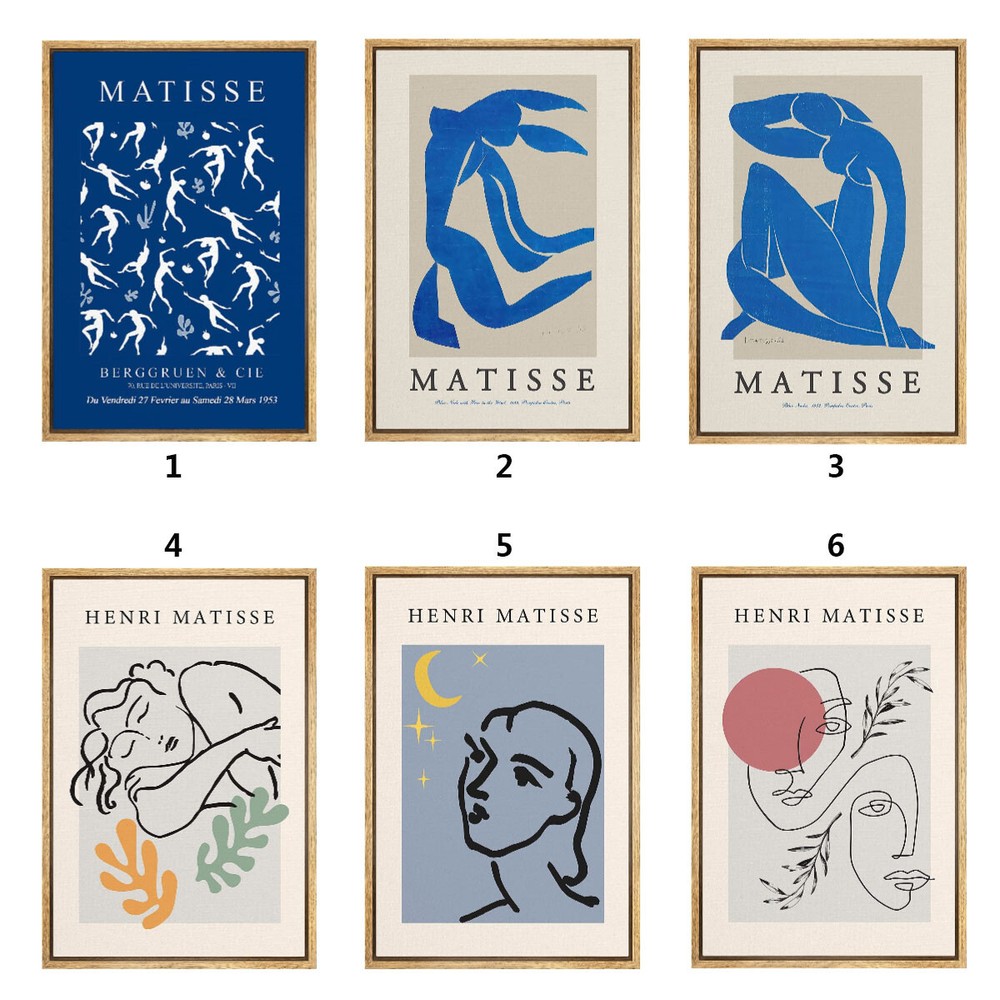 Henri Matisse Framed Art Print Abstract Wall Art
