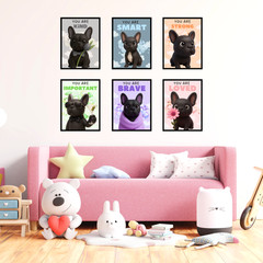 Motivational Quotes for Children’s Bedrooms 13»x19» glossy paper unframed